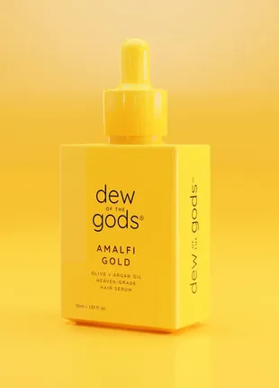 Сыворотка масел для волос dew of the gods amalfi gold hair serum 30ml5 фото