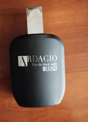 Парфюмированная вода jfenzi ardagio eau de black night