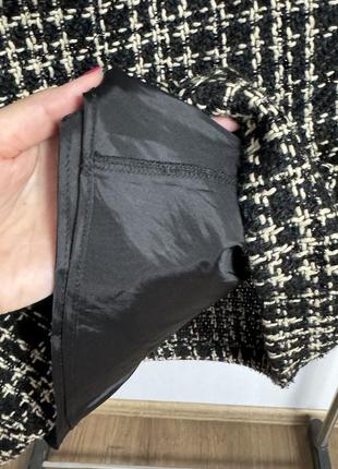 Твидовая юбка с люрексовой нитью5 фото