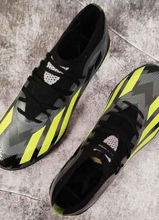 Футбольні сороконіжки adidas x crazyfast.1 laceless tf стоноги багатошиповки для футболу адідас ікс 10 крейзіфаст4 фото