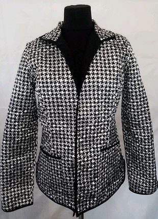 Двосторонній жакет в гусинуюлапку бренд tabi