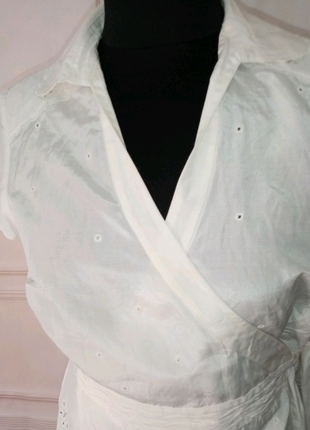 Блузка з бавовни та шовку бренд monsoon2 фото
