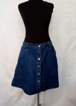 Джинсова спідниця бренд lindex