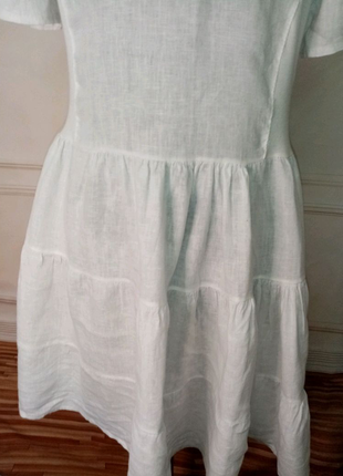 Сукня з льону виробництво італія3 фото