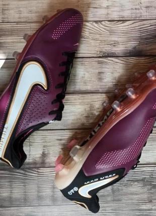 Футбольные бутсы nike tiempo legend 9 fg копы для футбола найк темпо тиемпо легенд4 фото