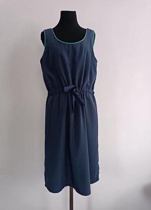 Платье сарафан с вшитым  пояском -шнурком tommy hilfiger, 12/l1 фото