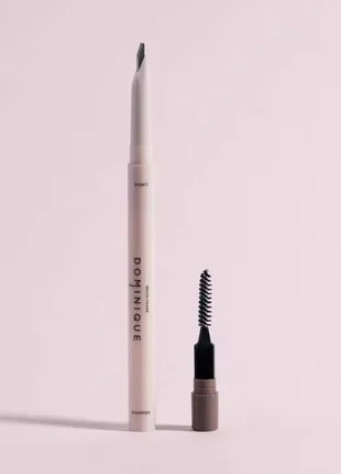 Олівець для брів dominique cosmetics brow frame pencil in taupe 0.2g6 фото