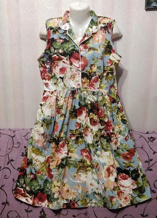 Платье стрейч-котоновое (пог-55+см) есть замечания (45)