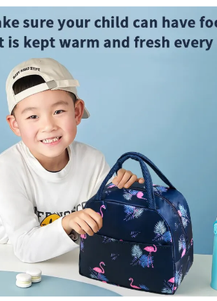 Дитяча термальна сумка для збереження холоду та тепла.10 фото