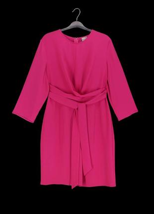 Брендове яскраве плаття з поясом "asos" фуксія. розмір uk14/eur42.