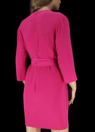 Брендове яскраве плаття з поясом "asos" фуксія. розмір uk14/eur42.