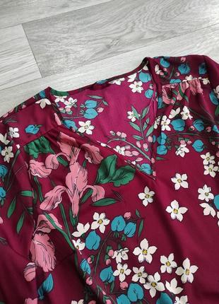 Стильная легкая красивая блуза летняя нарядная4 фото