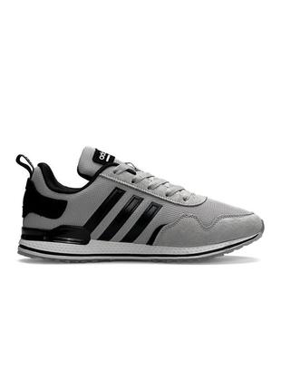 Мужские кроссовки adidas runner pod-s3.1 light gray black3 фото