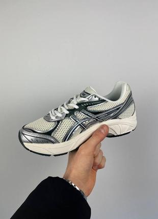 Кроссовки женские asics gt-2160 white silver black10 фото