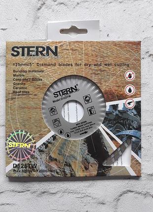 Диск алмазний stern 125x22 турбо