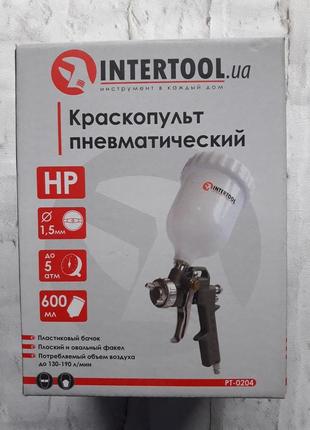 Фарбопульт пневматичний intertool pt-0204