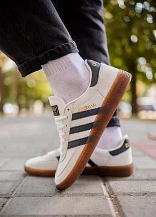 Мужские adidas spezial handball white black