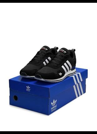 Мужские кроссовки adidas runner pod-s3.1 black white1 фото