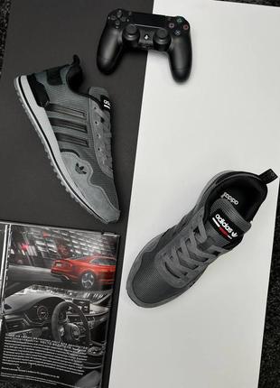 Чоловічі кросівки adidas runner pod-s3.1 dark gray black7 фото