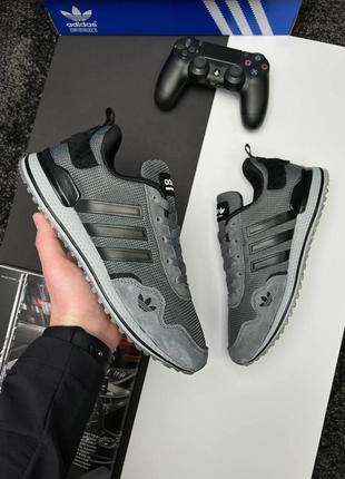 Мужские кроссовки adidas runner pod-s3.1 dark gray black6 фото