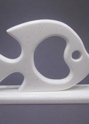 Фігурка, статуетка риба (ручна робота) штучний камінь