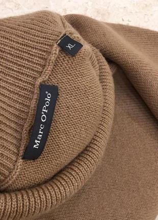 Новий.светр гольф бренду marc o'polo relaxed dropped shoulder wool & cashmere sweater beige camel.5 фото