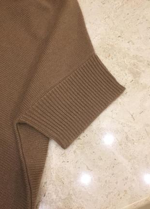 Новий.светр гольф бренду marc o'polo relaxed dropped shoulder wool & cashmere sweater beige camel.9 фото