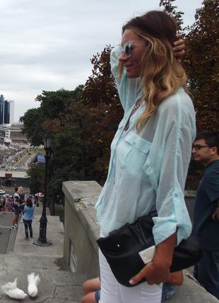 Блуза м'ятна