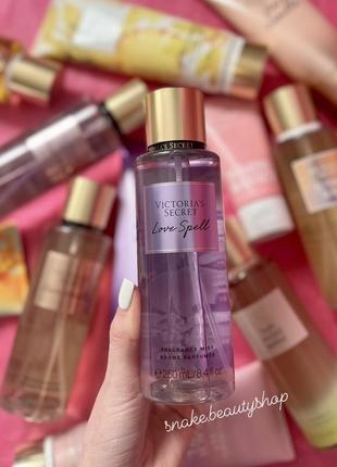 Парфумований спрей love spell victoria’s secret оригінал міст спрей vs