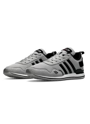 Мужские кроссовки adidas runner pod-s3.1 light gray black