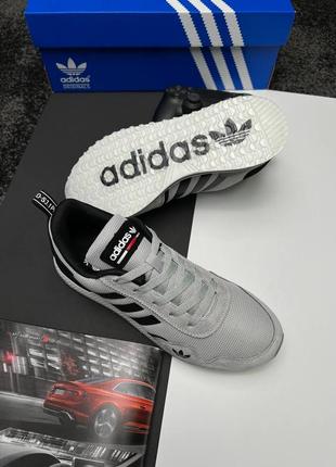 Мужские кроссовки adidas runner pod-s3.1 light gray black4 фото