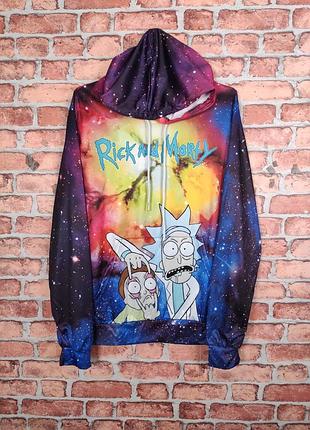 Легкий худі кофта rick and morty