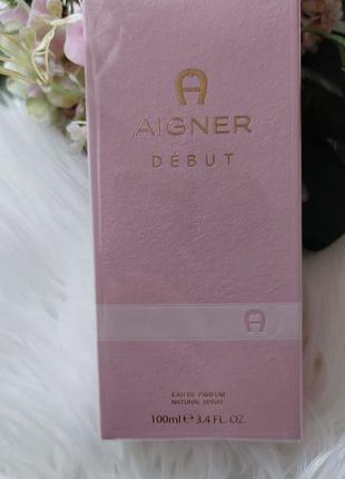 Парфюм оригинал aigner debut🌸2 фото