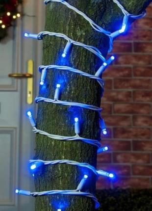Гірлянда новорічна вулична ledlight 10 м синя