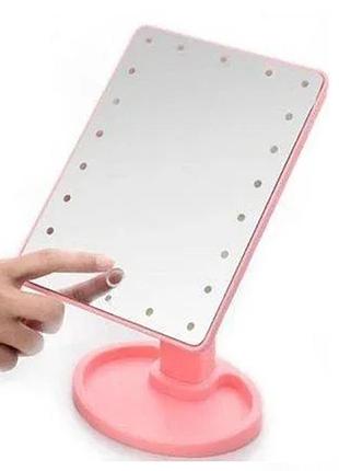 R86667 настільне дзеркало для макіяжу з led-підсвіткою magic