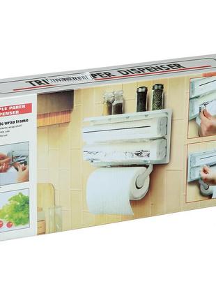 5821 кухонний тримач triple paper dispenser 3 в 15 фото