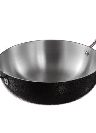0422/0423 сковорода a-plus wok 2 шт 27 см 29 см