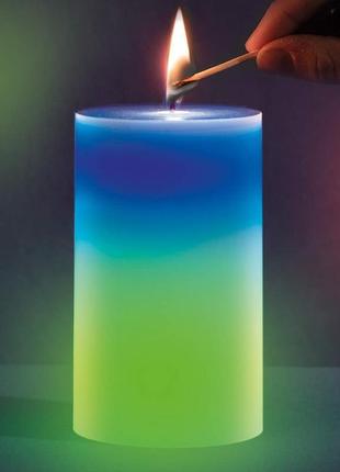 Воскова свічка з підсвіткою soft light candled magic 7 color