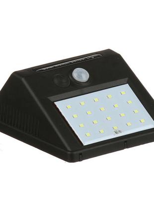 609-30 ліхтар із датчиком руху sensor light і сонячної батареї1 фото