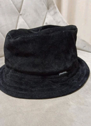 Панама замш замшева панамка чорна нова dorofey шапка капелюх
