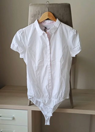 Блуза блузка боди боді сорочка рубашка нова rezerved