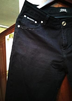 Стильные брендовые джинсы с карманами оригинал, размер 12-146 фото