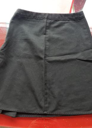 Morrison школьная черная юбка девочке 8-9л 128-134см2 фото