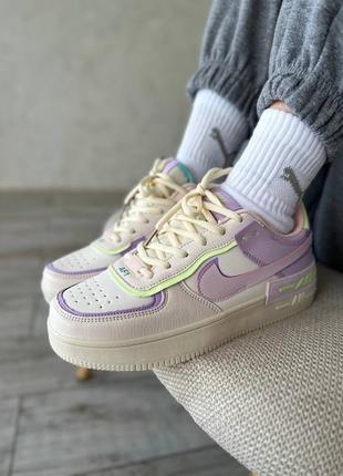 Nike air force 1 shadow grape1 фото