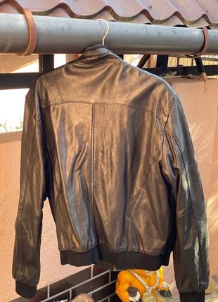 Мужская кожаная куртка косуха