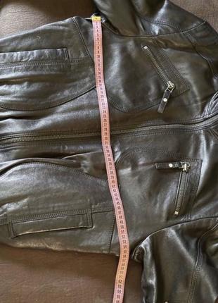 Мужская кожаная куртка косуха