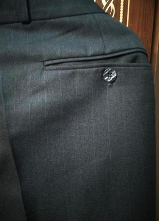 Стильні брендові чоловічі штани дрібна смужка, розмір 52-547 фото