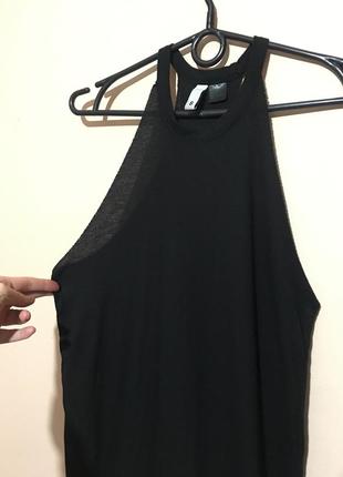 Плаття в рубчик h&amp;m ribbed jersey dress — s-m6 фото