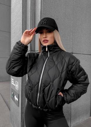 Женская куртка, стеганая женская куртка3 фото