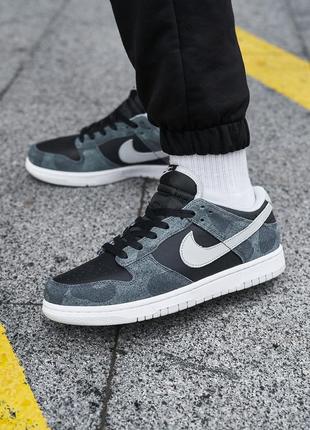 Nike sb dunk low premium black grey